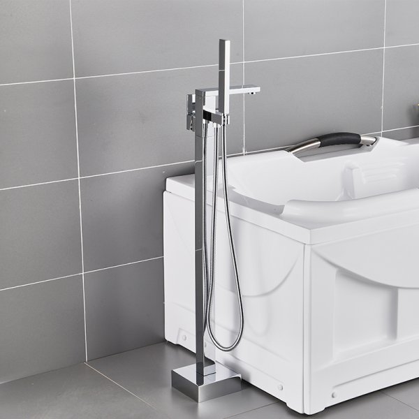 Badekarbatteri Aros - Krom