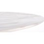 Spisebord rundt �90 cm - Marmorert glass/gull