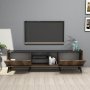 Elegant TV-stativ 180 cm - Valnøtt/svart Elegant TV-stativ 180 cm - Valnøtt/svart