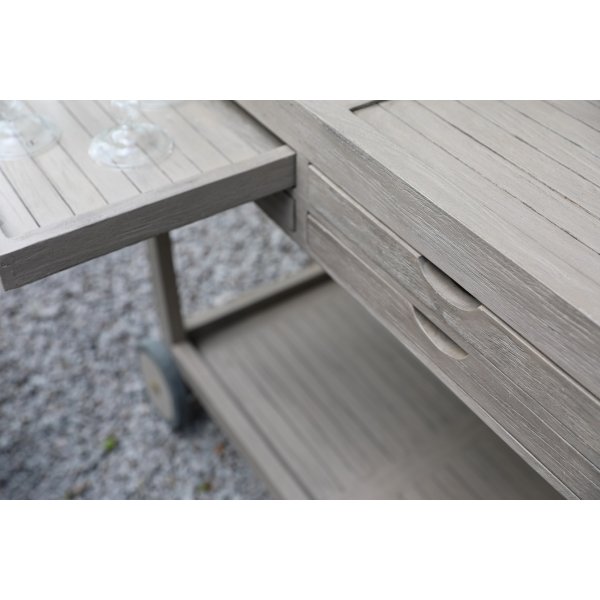Saltö serveringsvogn Nobiles - Grå teak Saltö serveringsvogn Nobiles - Grå teak