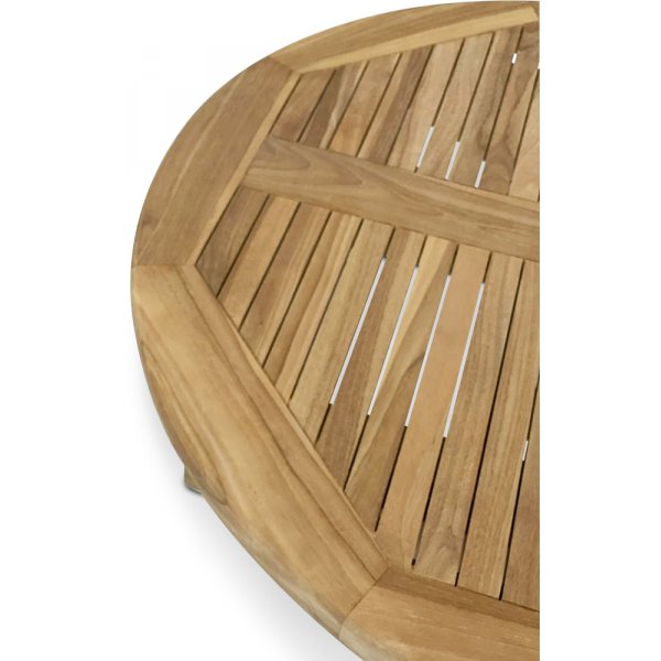 Saltö ovalt spisebord i teak 150-210 cm butterfly - Teak + Tekstilimpregnering for utemøbler Saltö ovalt spisebord i teak 150-210 cm butterfly - Teak + Tekstilimpregnering for utemøbler
