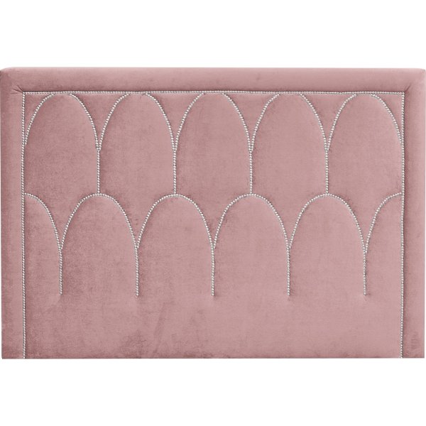 Dalar� sengegavl 180 cm - Rosa fl�yel