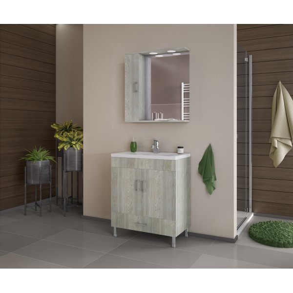 Mbelpakke Militos 70 brun
