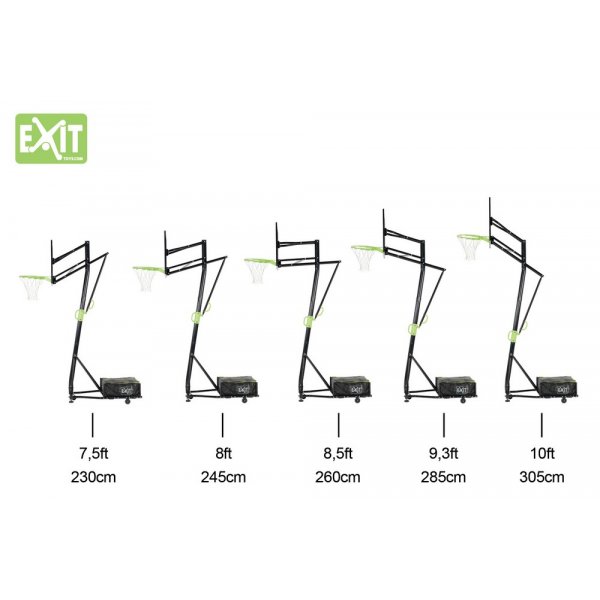 Galaxy basketballstativ - Flyttbart Galaxy basketballstativ - Flyttbart