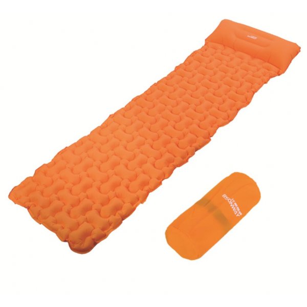 Campingmadrass Oppblsbar - Orange