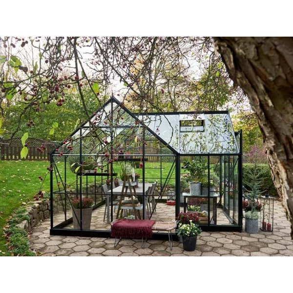 Drivhus Garden Room - 12,9 m2 + Drivhusbord