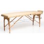 Massasjebord med treben - 2 soner - Beige