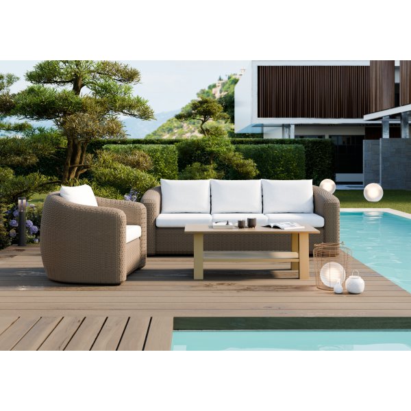 Malibu XL Lounge Group - Natur / Beige