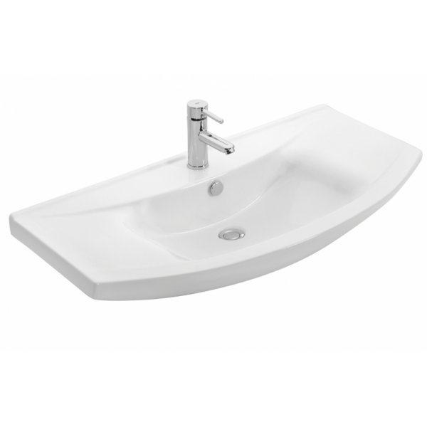 Møbelpakke Ritmo 95 - Hvitt med speilskap Møbelpakke Ritmo 95 - Hvitt med speilskap