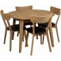 Spisebord oljet eik �110-160 cm - Genova