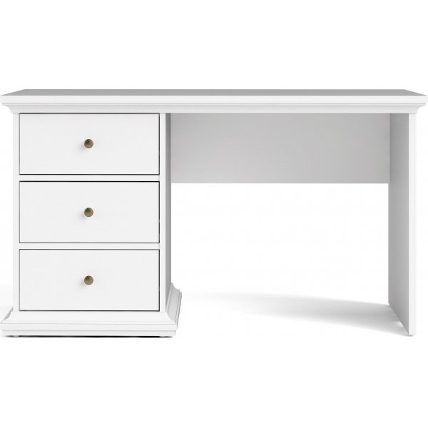 Paris skrivebord hvitt - Klassisk stil