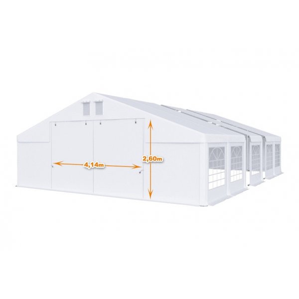 Partytelt i PVC - 8 x 76 m Partytelt i PVC - 8 x 76 m