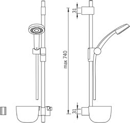 Oras Dusjsett Natura 500
