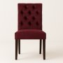 Lexington Milton spisestol - Burgunder fl�yel