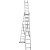 Kombinasjonsstige 3x10 trinn 7,36 m