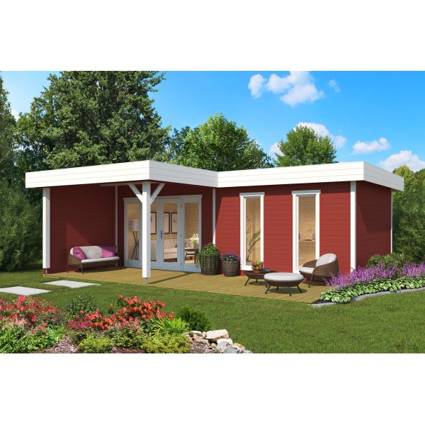 Attefall hus Bravo B - 24,5 m² Attefall hus Bravo B - 24,5 m²