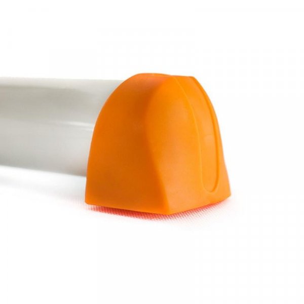 Steppmasking (oransje-hvit S3092)