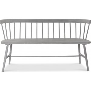 Sofa i heltre, gr�, 142 cm - Sandhamn