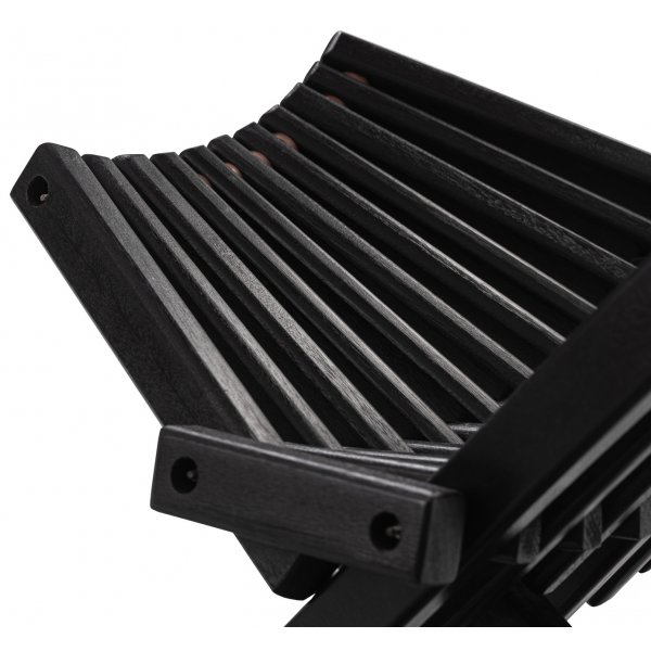 Calcutta fluktstol med nakkepute - Svartbeiset Calcutta fluktstol med nakkepute - Svartbeiset