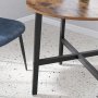 Spisebord Ø80 cm - Brun/svart Spisebord Ø80 cm - Brun/svart