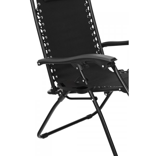 Amalia solseng - Svart Baden Baden + Rengjøringsspray for utemøbler Amalia solseng - Svart Baden Baden + Rengjøringsspray for utemøbler