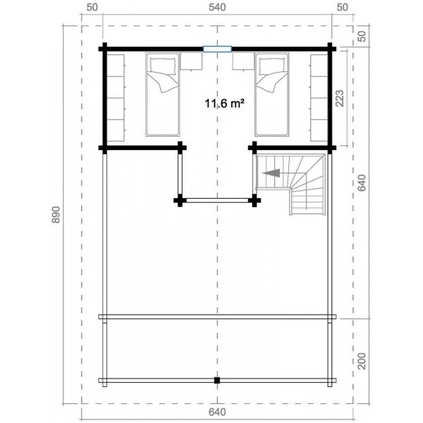 Fritidshus Ingela B - 44 m