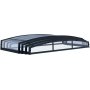 Bassengtak Majorca - Skyvbart - 4x8m