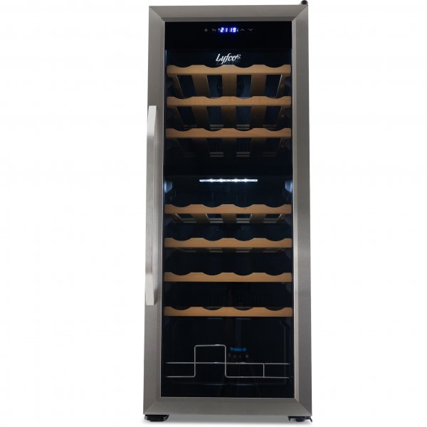 Vinkjøler 2 temperatursoner | 36 flasker | Stillegående | 42 cm bred Vinkjøler 2 temperatursoner | 36 flasker | Stillegående | 42 cm bred