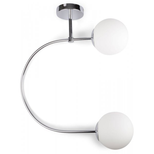 Taklampe Dursley C - Sølv/hvit Taklampe Dursley C - Sølv/hvit