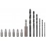 Drill med slagborrfunksjon + 2 batteri - Accu Program 1278