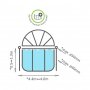 EXIT Dome for Frame Pool 450cm