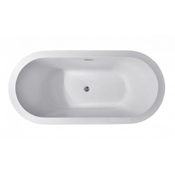Frittstående badekar Life - 170 x 80 cm Frittstående badekar Life - 170 x 80 cm