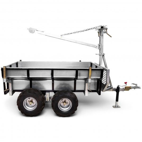 Skog- og tmmerhenger ATV | 1420 kg lastekapasitet