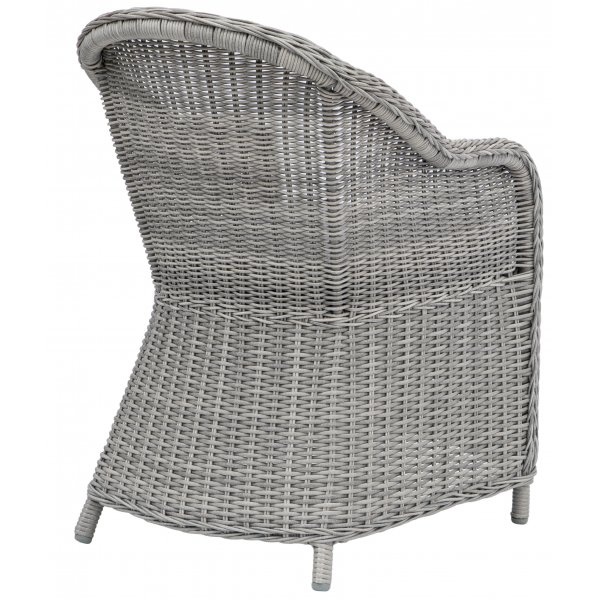 Balkongsett; 2 stoler og bord 48 x 48 cm gr/rotting - Tor/Merkur