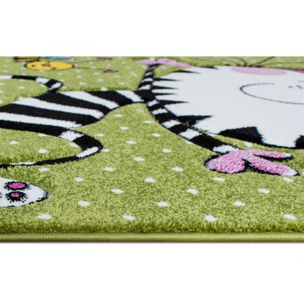 Barneteppe Holly - Kittygrønn - 120x170 cm Barneteppe Holly - Kittygrønn - 120x170 cm