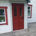Kundebilde Leia ytterdør med vindu