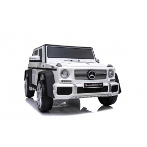 Elbil for barn Mercedes A100 hvit - 2-seters fjernkontroll