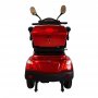 Tur-scooter med 4 hjul - svart & rd 1000W
