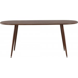 Sanford spisebord 180 x 90 cm - M�rkebrunt