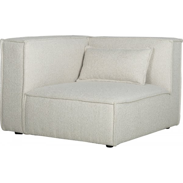 Nes modulsofa - hjørneseksjon venstre - Stone White Nes modulsofa - hjørneseksjon venstre - Stone White