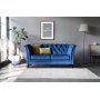 Sofa 2-seter Chesterfield bl� - Milton
