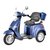 Elektrisk moped trehjulssykkel 800 W - Blå