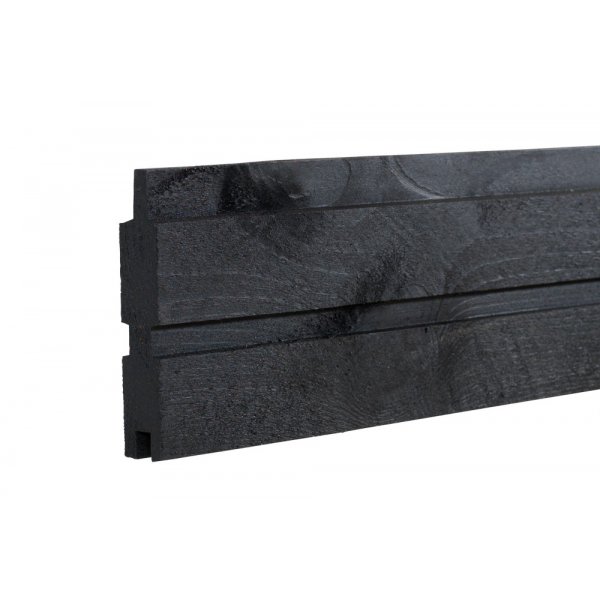 Profilbord Planke Svart - lengde 177 cm