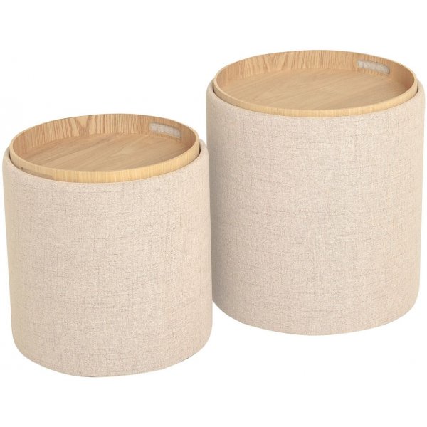 Maiko puff 2stk - Beige