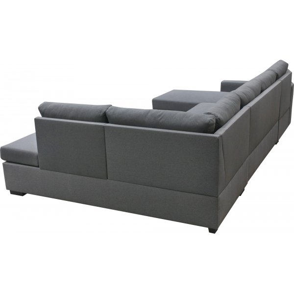 U-sofa Solna vendbar - 309 cm - mørkegrå U-sofa Solna vendbar - 309 cm - mørkegrå