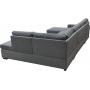 U-sofa Solna vendbar - 309 cm - mørkegrå U-sofa Solna vendbar - 309 cm - mørkegrå
