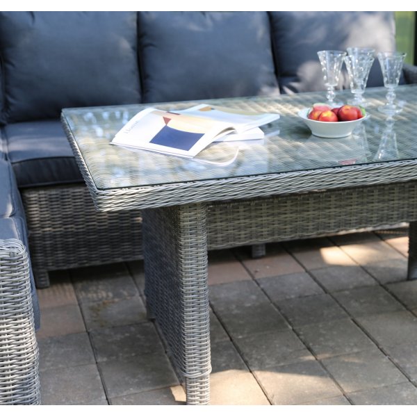 Hawaii sofagruppe - Hj�rnesofa + Rengj�ringsspray for utem�bler