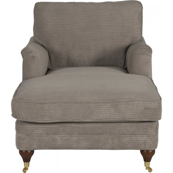 Sofa lenestol Howard m�rk beige kordfl�yel