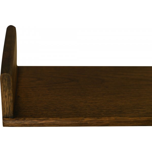 Sirkus vegghylle 50 cm - Brunlakkert eik