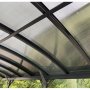 Carportsett 15 m² aluminium 505x303 cm kanalplasttak Carportsett 15 m² aluminium 505x303 cm kanalplasttak